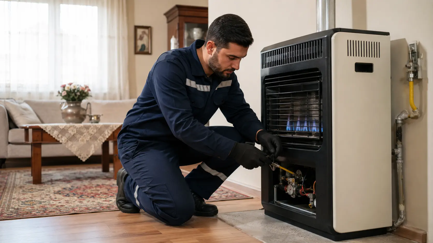 Tuzla doğalgaz sobası servisi
